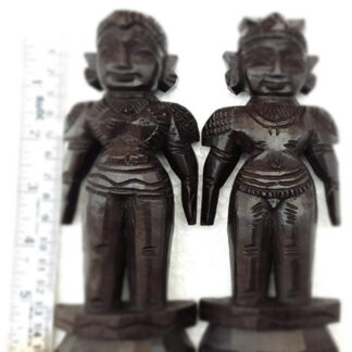Marapachi Wooden Male and Female Pair Dolls